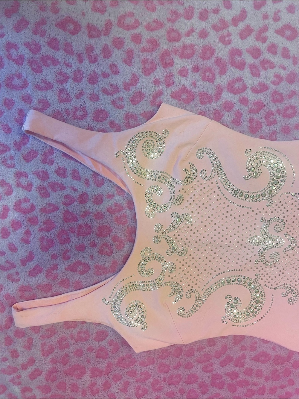 bebe Baby pink Embellished body-con Dress - Picture 3 of 7